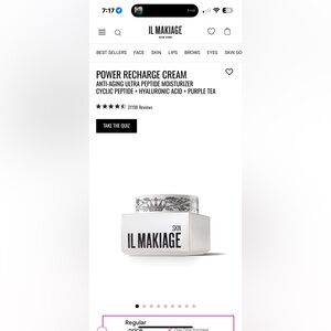 IL MAKIAGE POWER RECHARGE CREAM